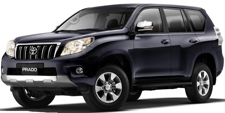 Toyota Prado TX de la flota OPENTRANS
